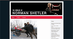 Desktop Screenshot of normanshetler.com